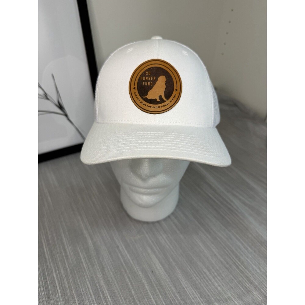 Yupoong The Classics Trucker Cap with SO Gunner Fund Patch Savannah Moss Co